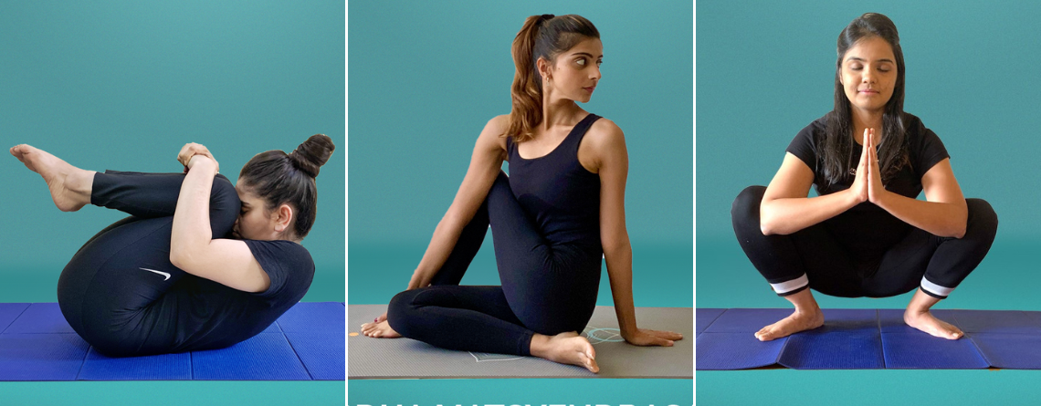 yoga asanas happy gut health